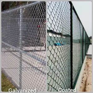 Chainlink Fence-Wire; Galvanized and Coated