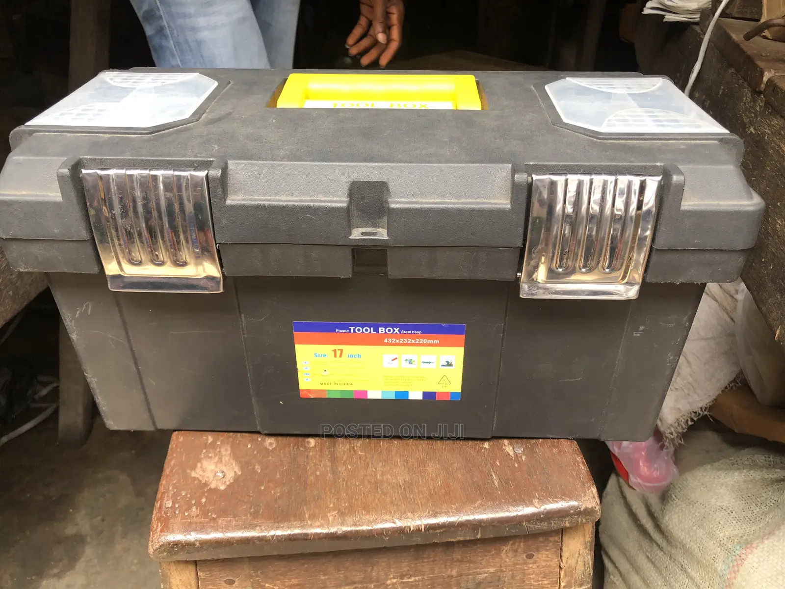 20inches Empty Plastic Tool Box