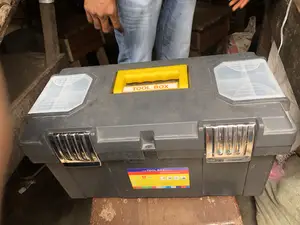 17inches Empty Plastic Tool Box