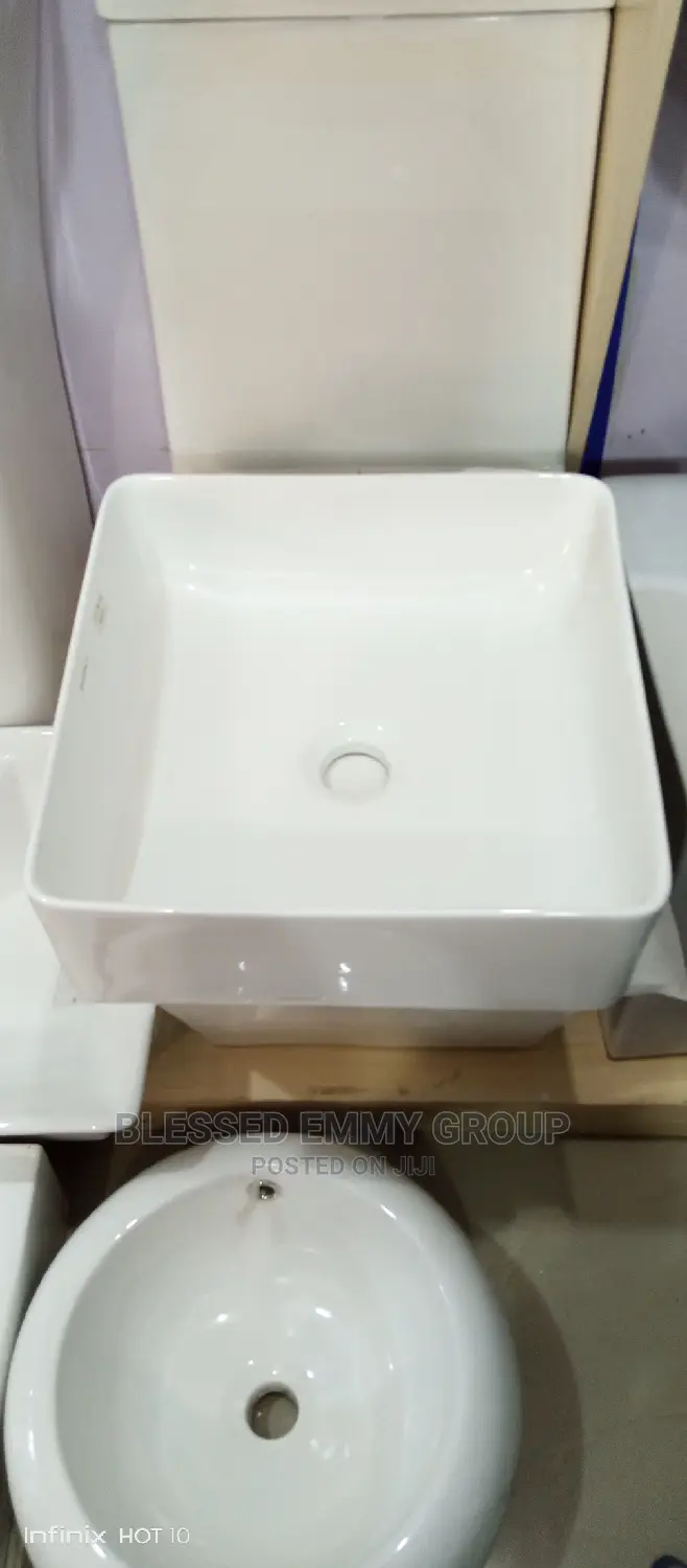 Cabinet Top Basins Square Shape
