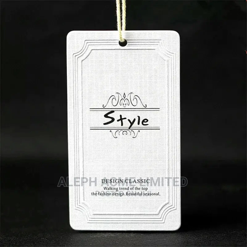 1000 Pieces of Customized Cloth Label Tags