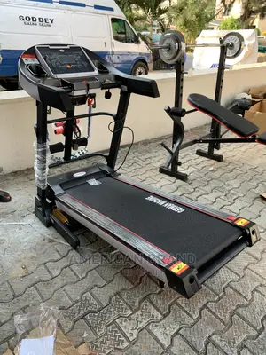 2.5hp Treadmill (German Machine) With Massager, Dumbbell Etc