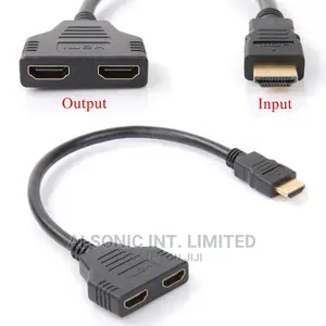 Hdmi Splitter Cable 1 Male to X Dual Hdmi 2 Female Splitter