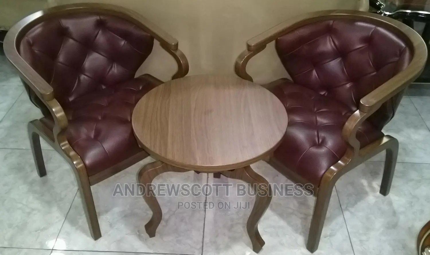 Coffee Chairs and Table