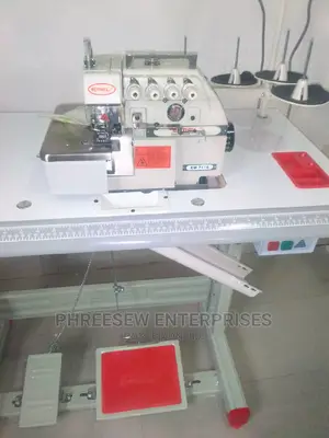 Emel Twin Needle Industrial Overlocking Machine Model Em747