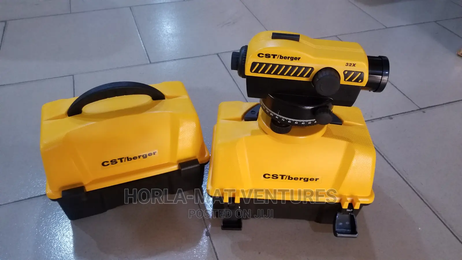 CST / Berger Auto Level With Tripod (5m) Levelling Staff
