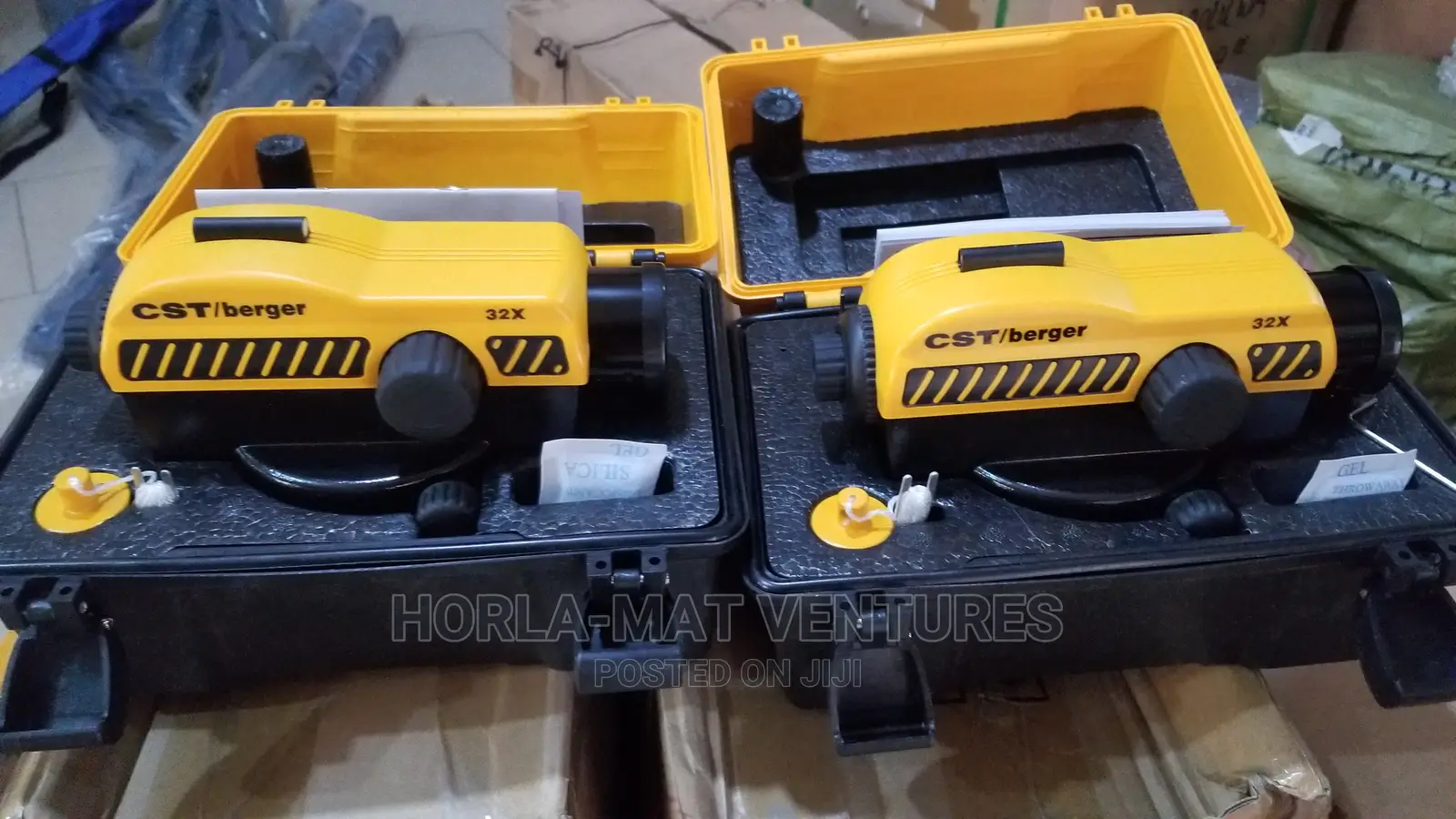 CST / Berger Auto Level With Tripod (5m) Levelling Staff
