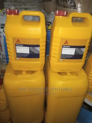 Sikalatex: Waterproofing and Bonding Agent. 5liters