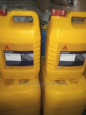 Sikalatex: Waterproofing and Bonding Agent. 5liters