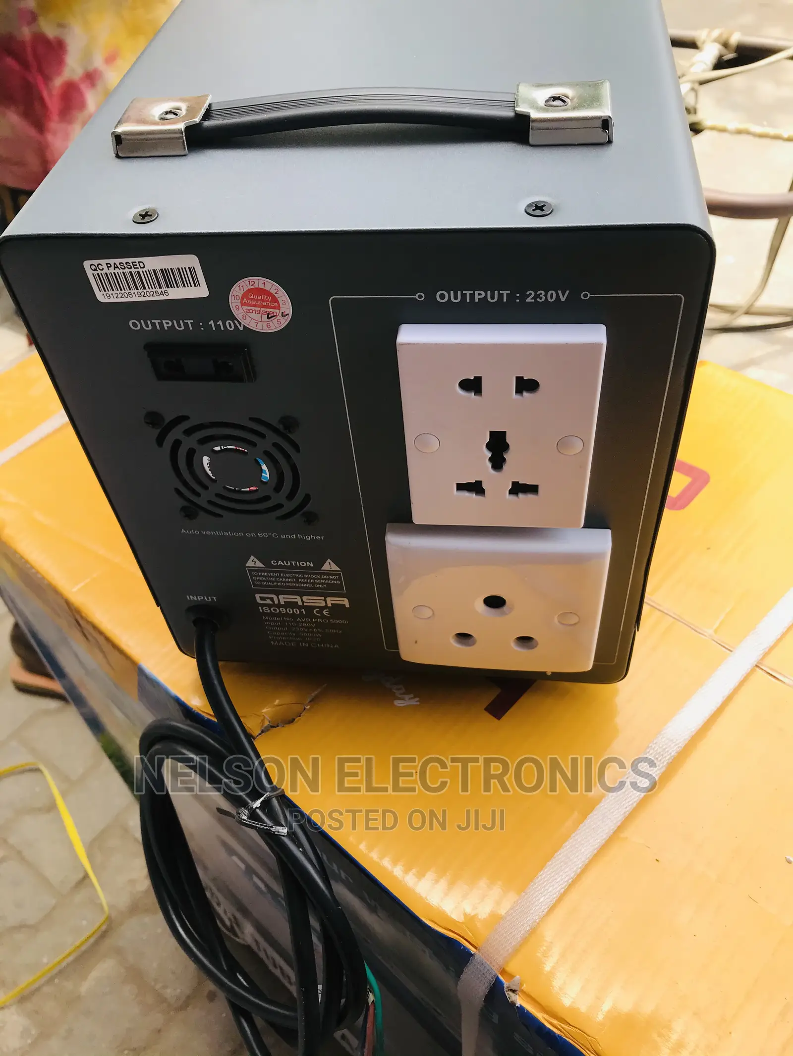 Qasa 5000W Digital Automatic Voltage Regulator/ Stabilizers