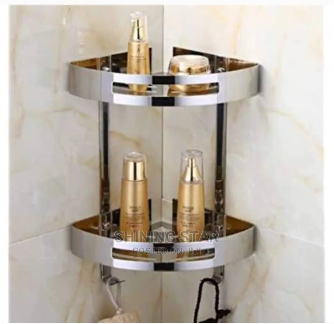 Double Layer Corner Shelf