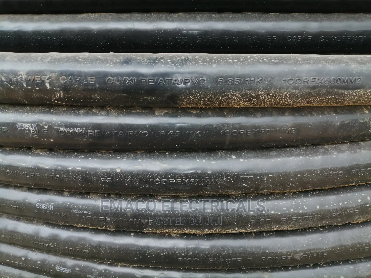 500mm Single Core 11kv XLPE Cable