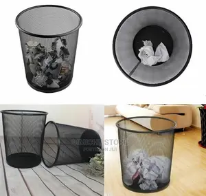 Iron Mesh Waste Bin