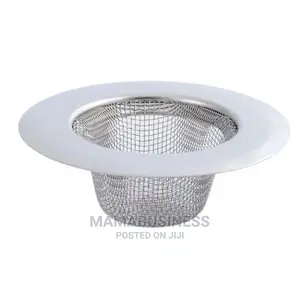 1pc Kitchen Stainless Steel Sink Strainer