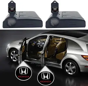 2 PCS Wireless Car Door Led Laser Projector Honda Logo Light