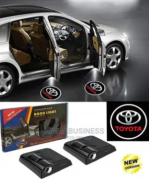 2 PCS Wireless Car Door Led Laser Projector Toyota Logo Ligh
