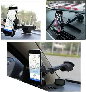 Car Phone Holder Long Neck Easy One-Touch Car Mount for Cell