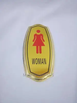 Female Toilet Door Sign Toilet Signage