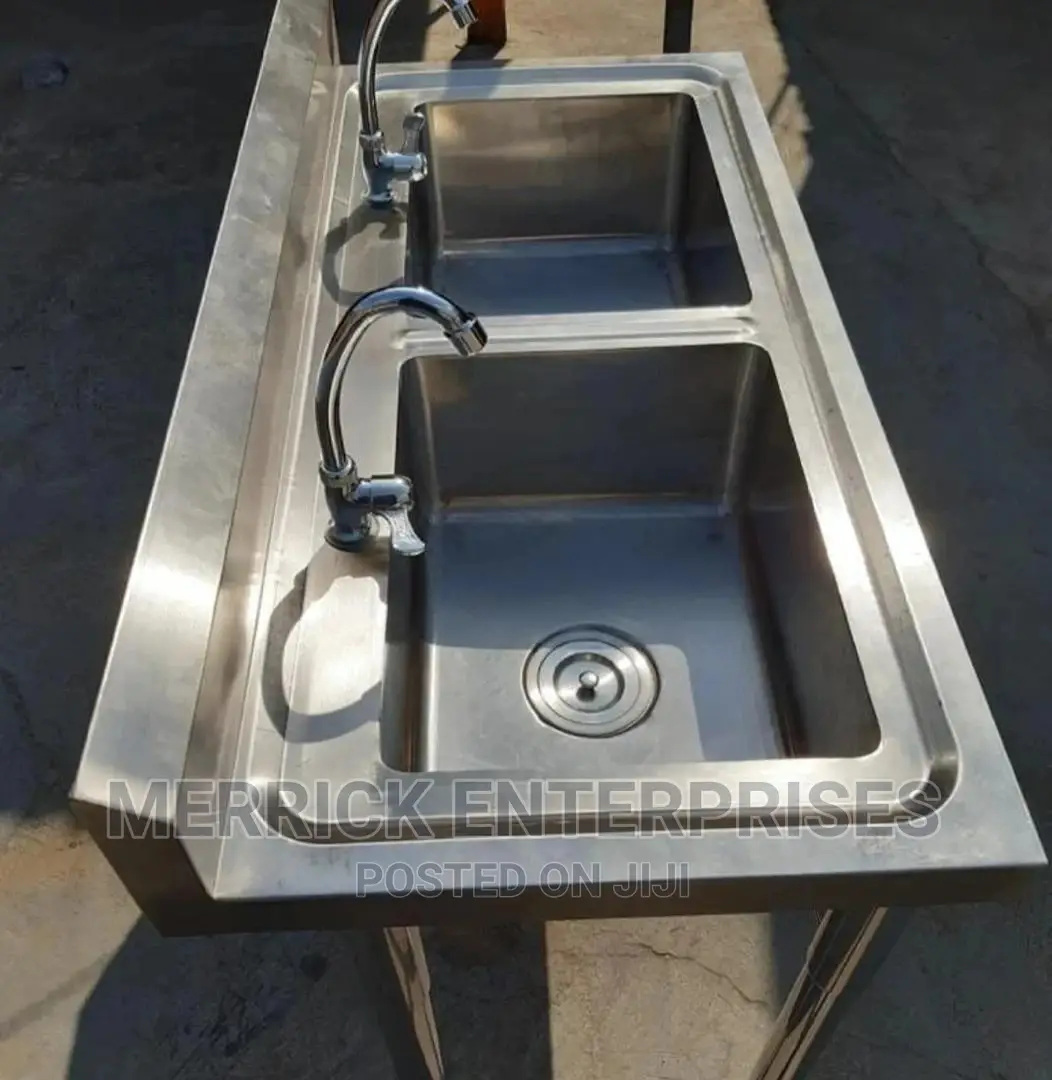 Double Stainless Steel Sink