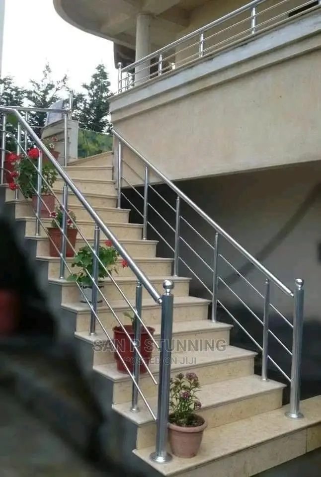 Stainless Handrail Both Sides