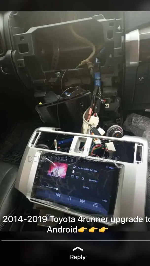 Toyota 4runner Android Screen(2010/2013)With GPS Navigation