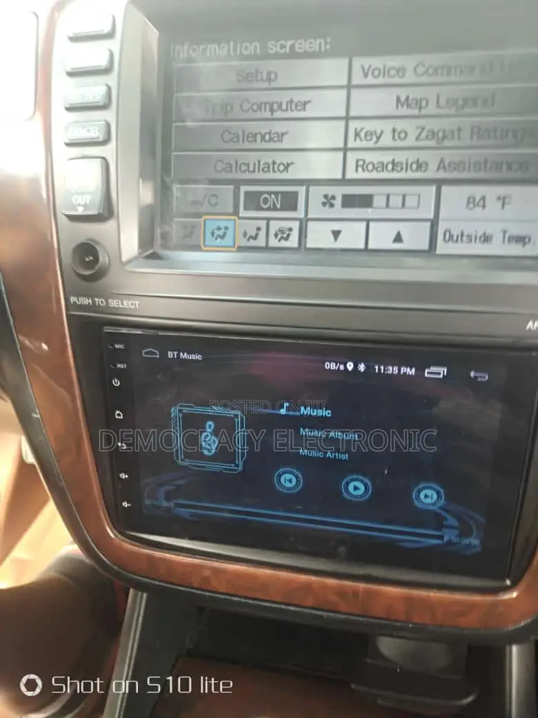 Acura MDX 2003/2006 Android Screen With GPS Navigation (Map)