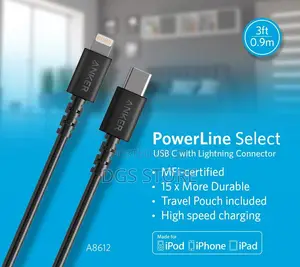 Anker Power Line Select USB-C Cable With Lighting Connector
