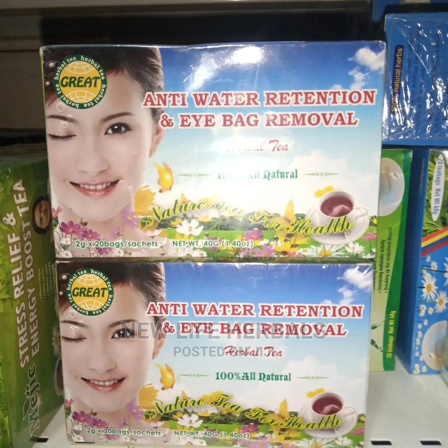 Anti Water Retension And Eye Bag Removal Herbal Tea