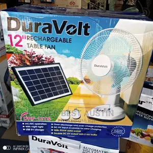 Dura Volt 12inches Rechargeable Table Fan