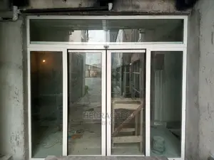 Automatic Glass Sliding Door System for Commer