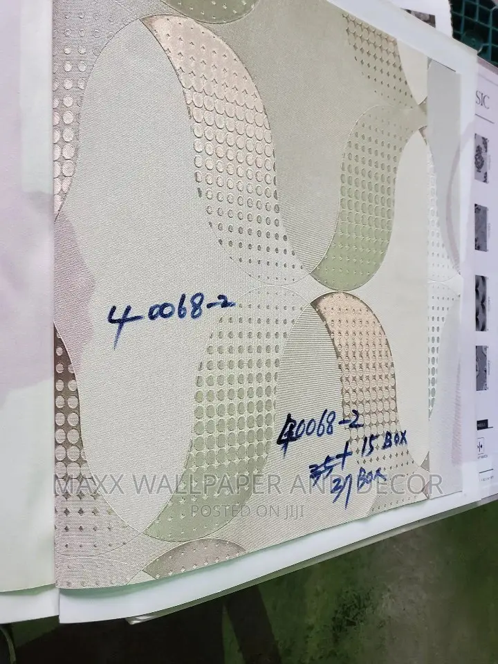 Wallpaper a Roll of 16.5squaremeter,Over 200designs
