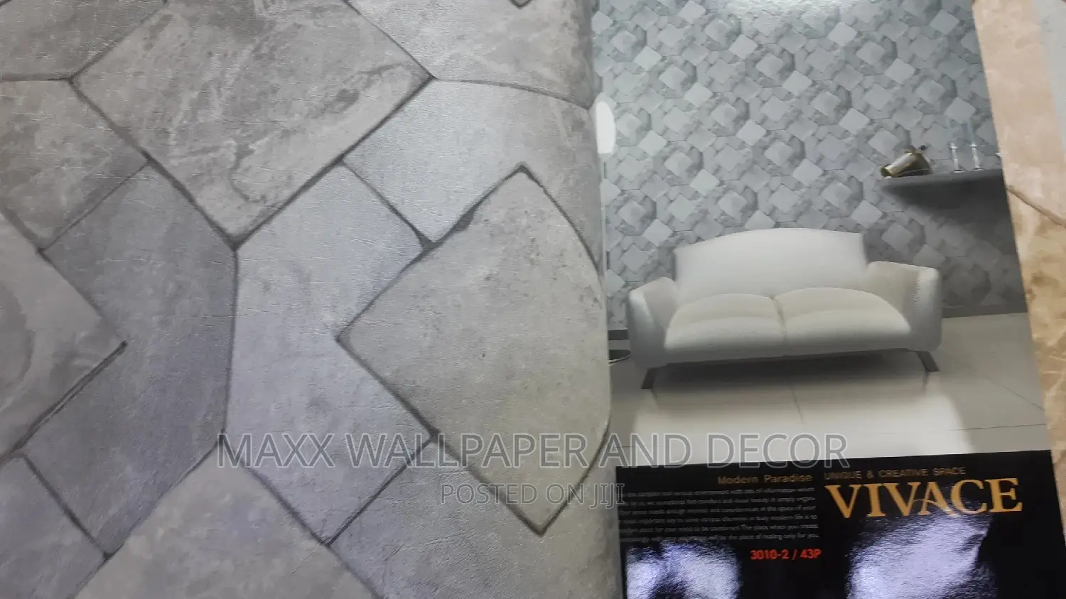 Wallpaper a Roll of 16.5squaremeter,Over 200designs