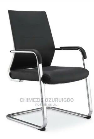 Mesh and Fabric Visitors Chair