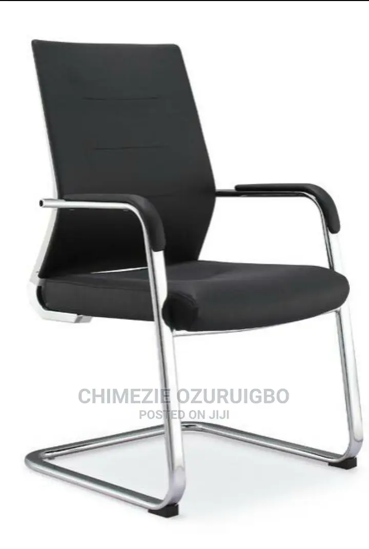 Mesh and Fabric Visitors Chair