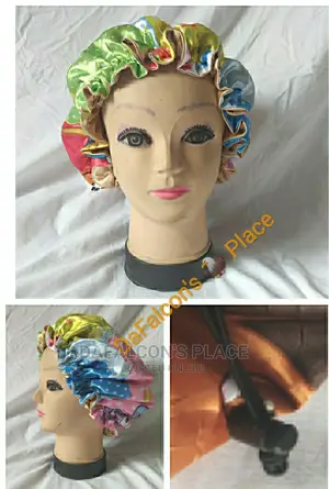 Adjustable Drawstrings Double-Sided Satin Bonnets
