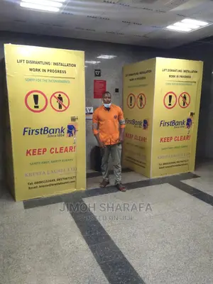 Safety Sign, Statistics Board and Advertising Board