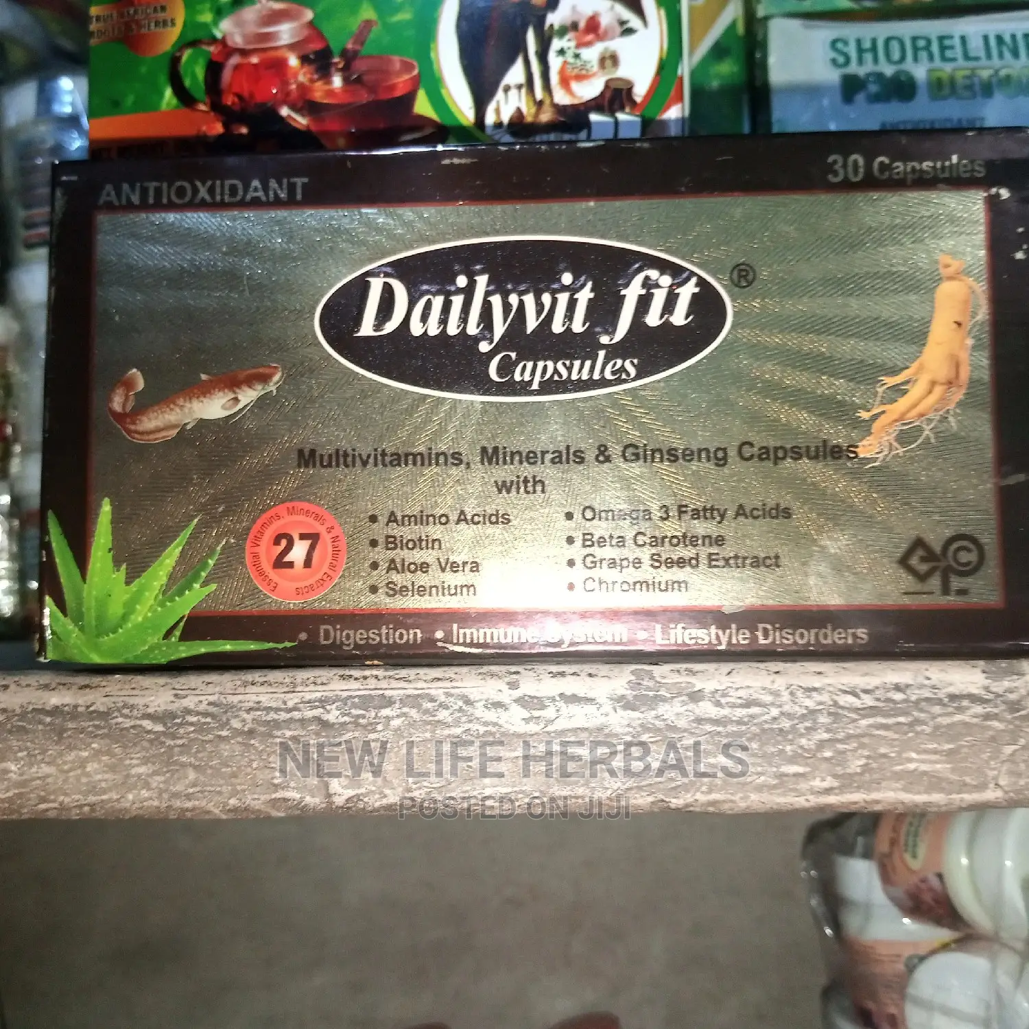 Daily Vit Fit Multivitamins and Minerals Capsules in AmuwoOdofin