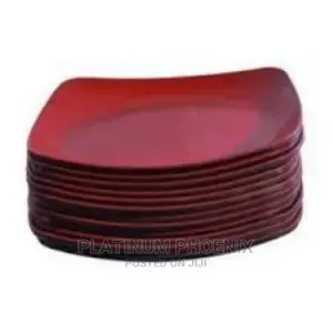 Four Corner Flat Unbreakable Plate