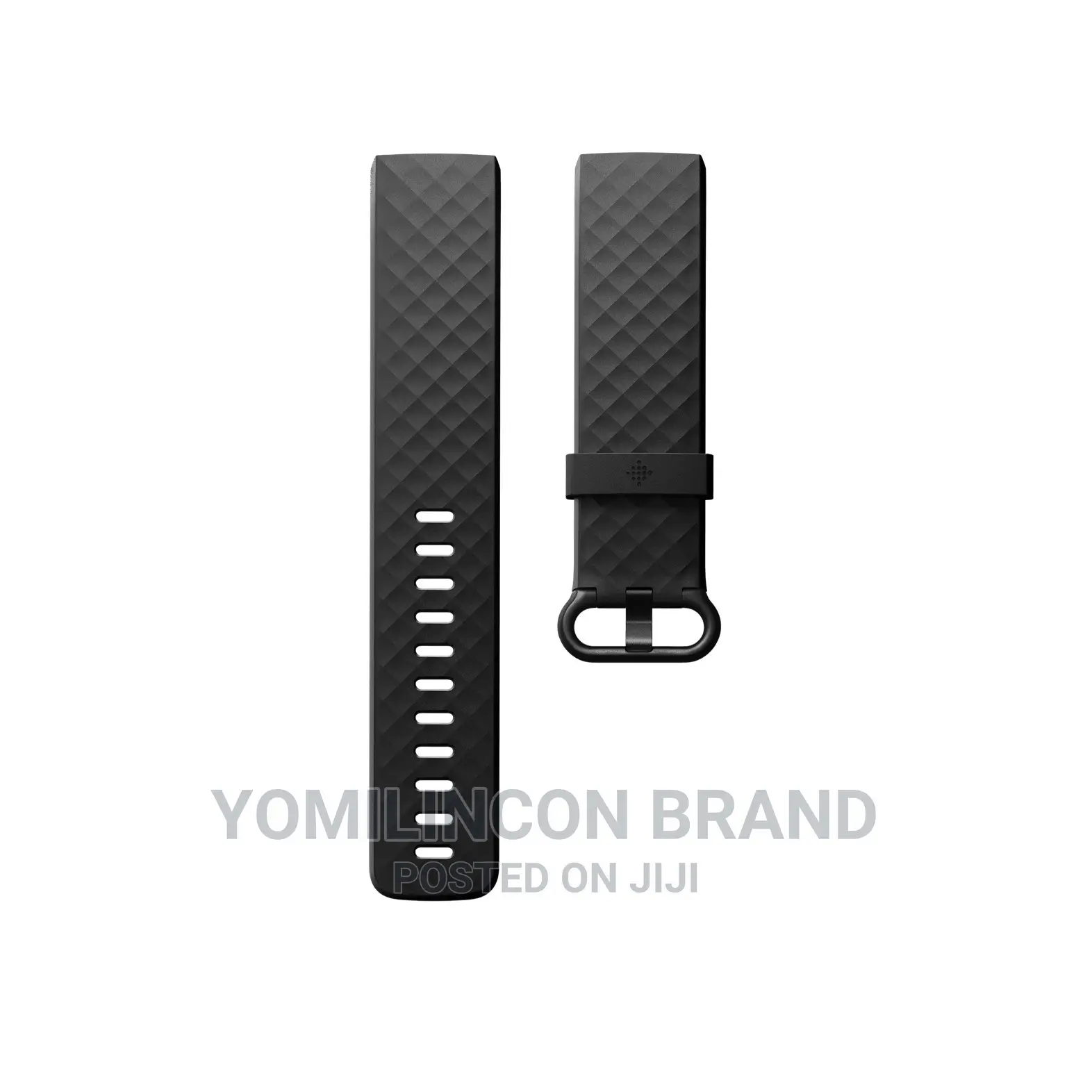 Fitbit Charge 4, 3 Replacement Black - Black.