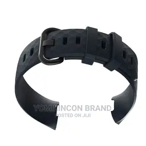 Fitbit Charge 4, 3 Replacement Black - Black.