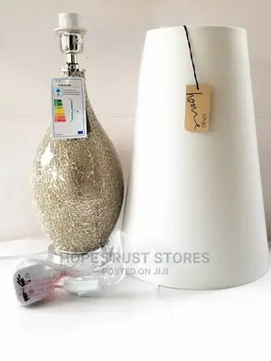 Mercury Sparkle Mosaic Statement Lamp