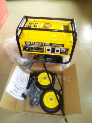 Elepaq 5kva Auto Gen With Tyres and Full