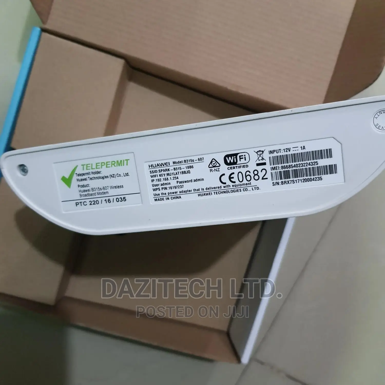 B315 607 Universal Router Wifi