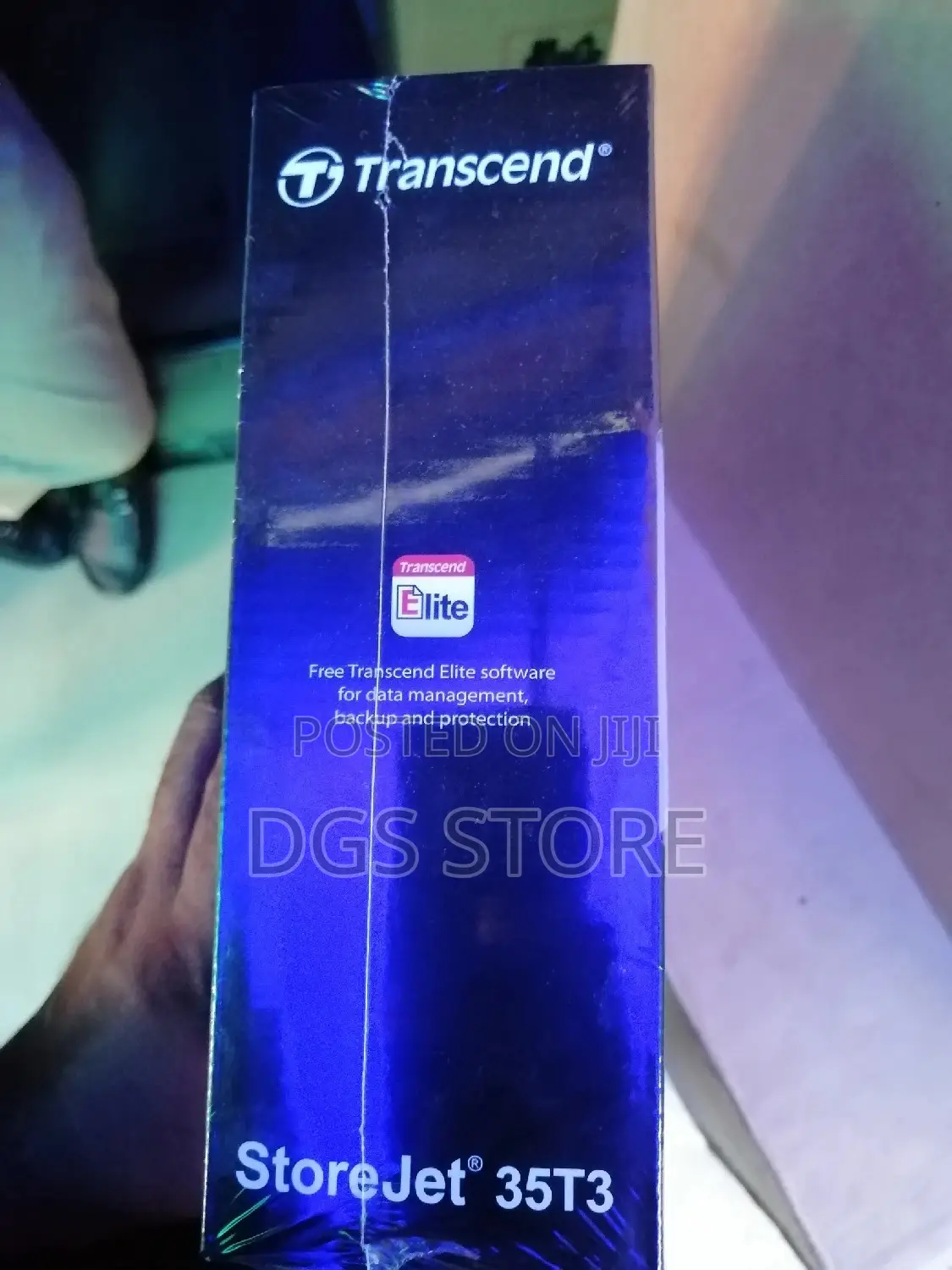 Transcend 8tb External Hard Drive Storejet 35T3