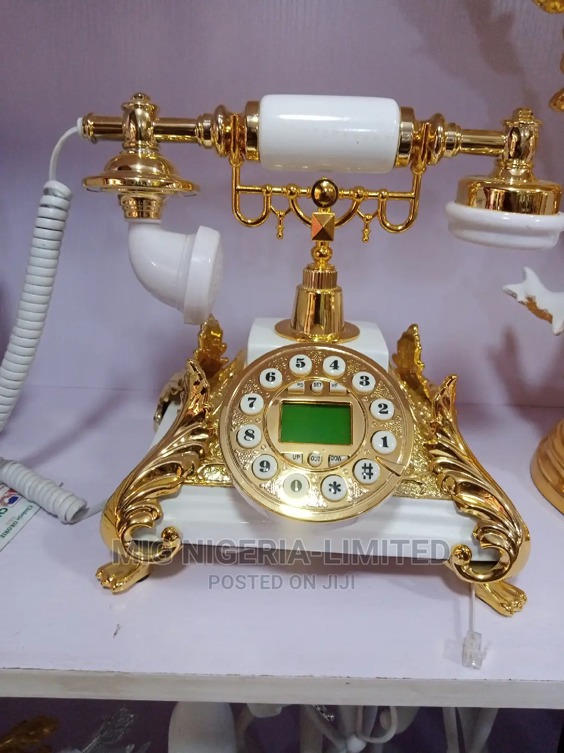 Telephone Table Decorations