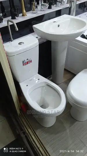Milano Toilet Set With Basin Tap