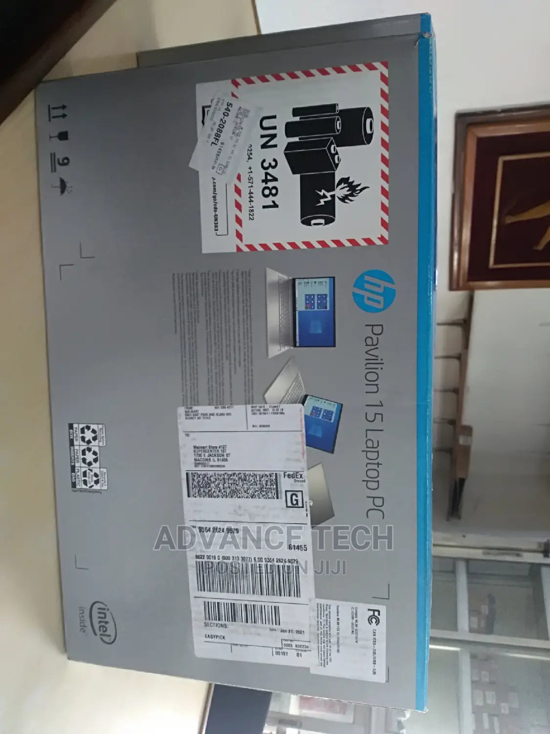 New Laptop HP Pavilion 15 8GB Intel Core I7 SSD 512GB