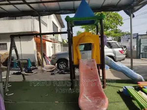 Big Play Castle With Swing And Slide