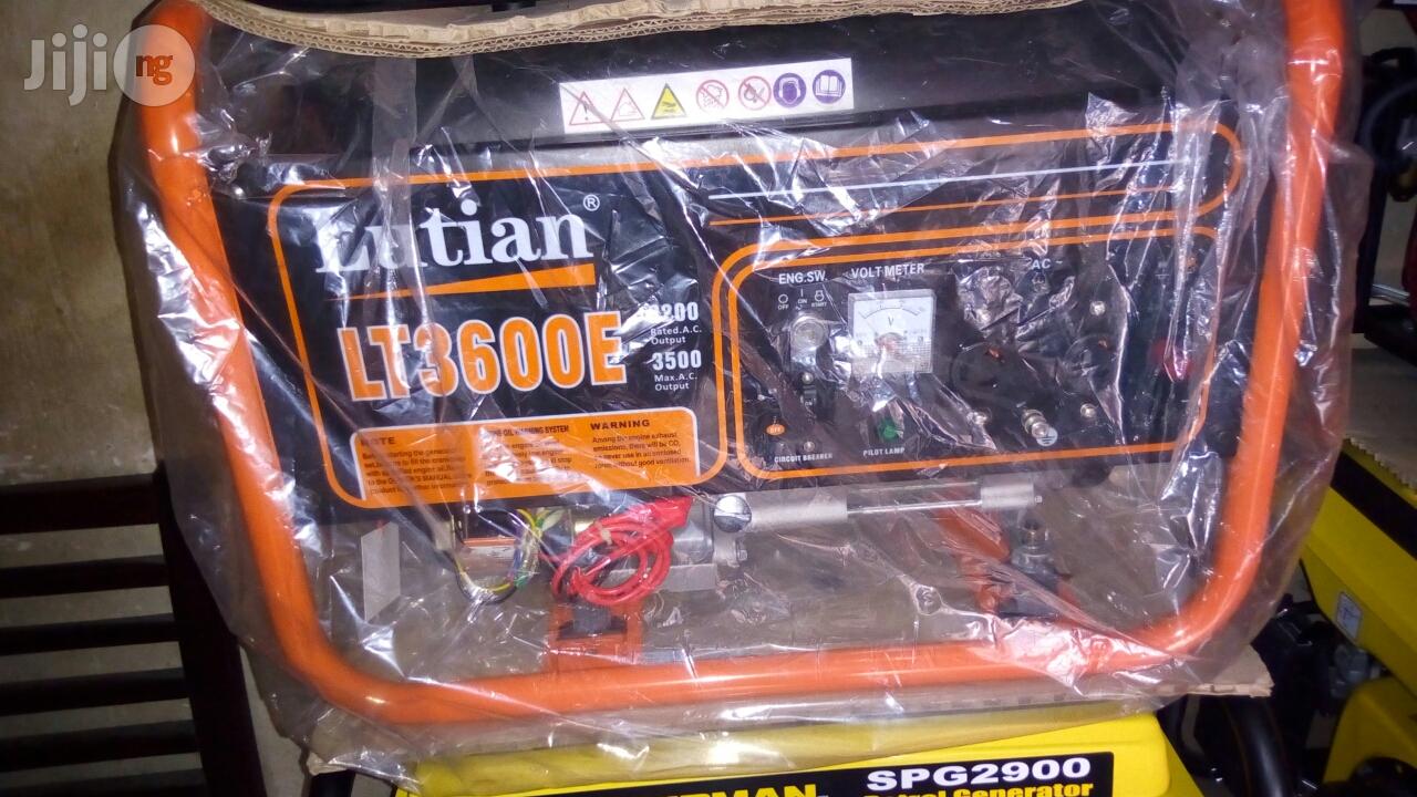 Lutian Generator 3600 Key Start.