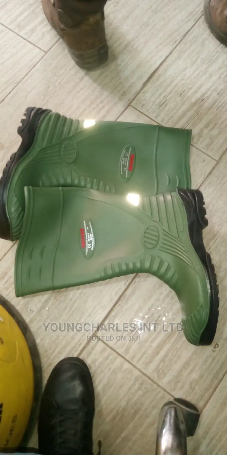 Trucker Safety Rain Boots